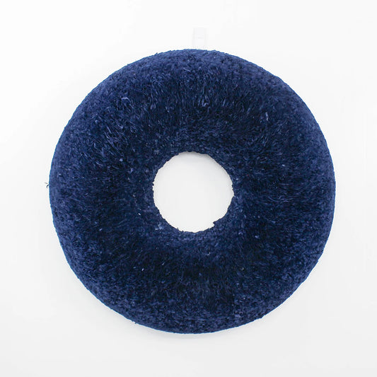 Large Navy Blue Coffee Filter Wreath