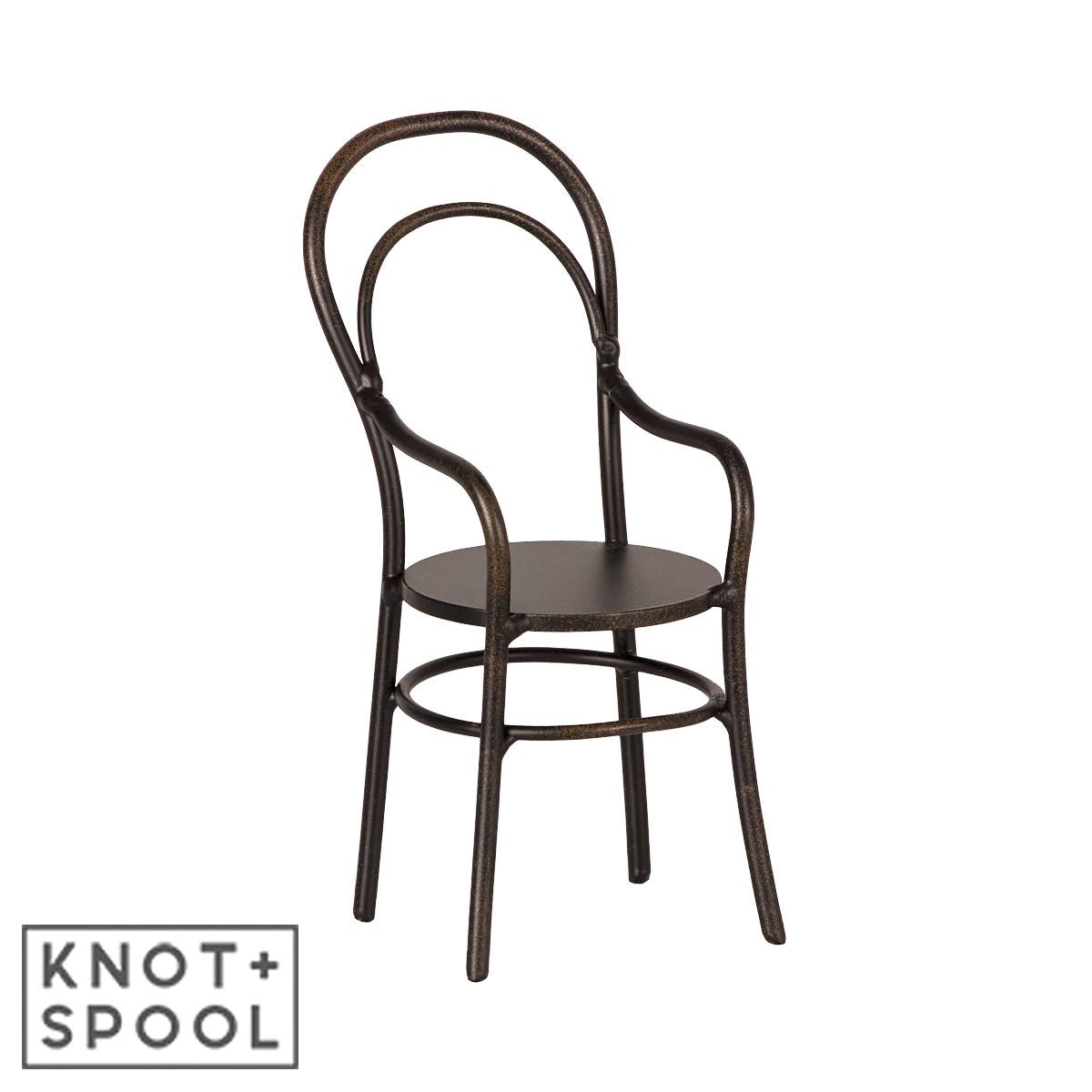 2019 Maileg Miniature Chair with Armrest - Knot and Spool