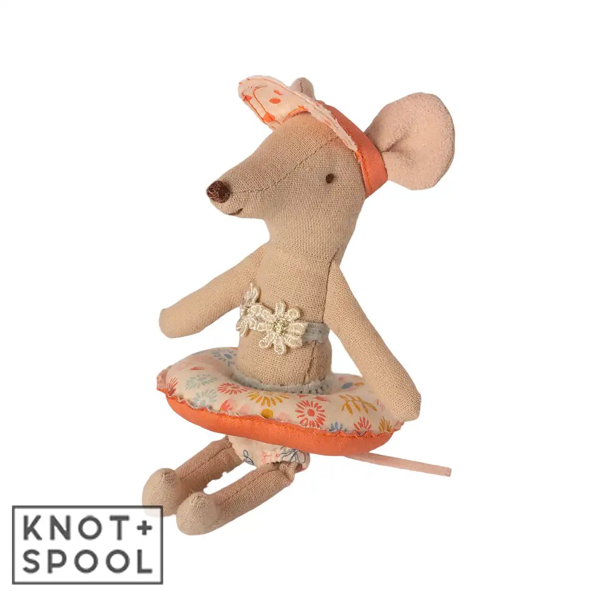 2021 Maileg Beach Tube Float with Flowers - Knot and Spool