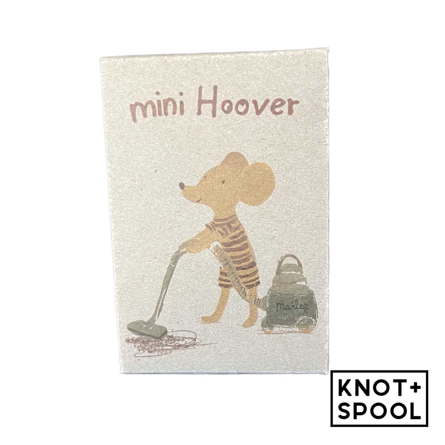 2023 Maileg Mouse Vacuum Cleaner - Knot and Spool