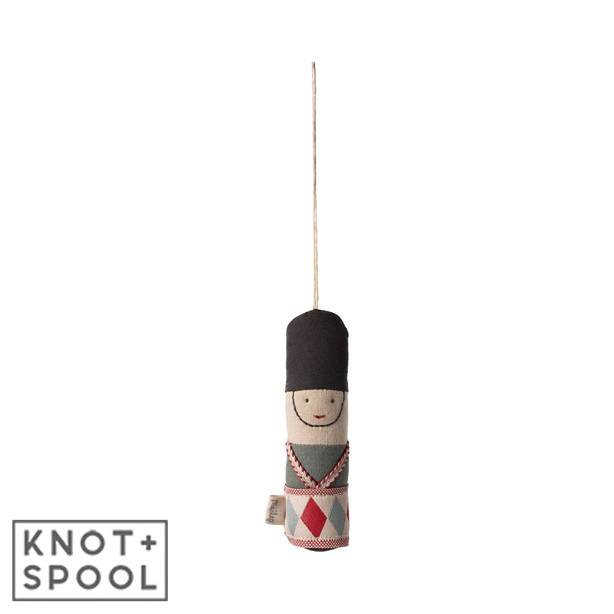 2024 Maileg Blue Guard Ornament - Knot and Spool