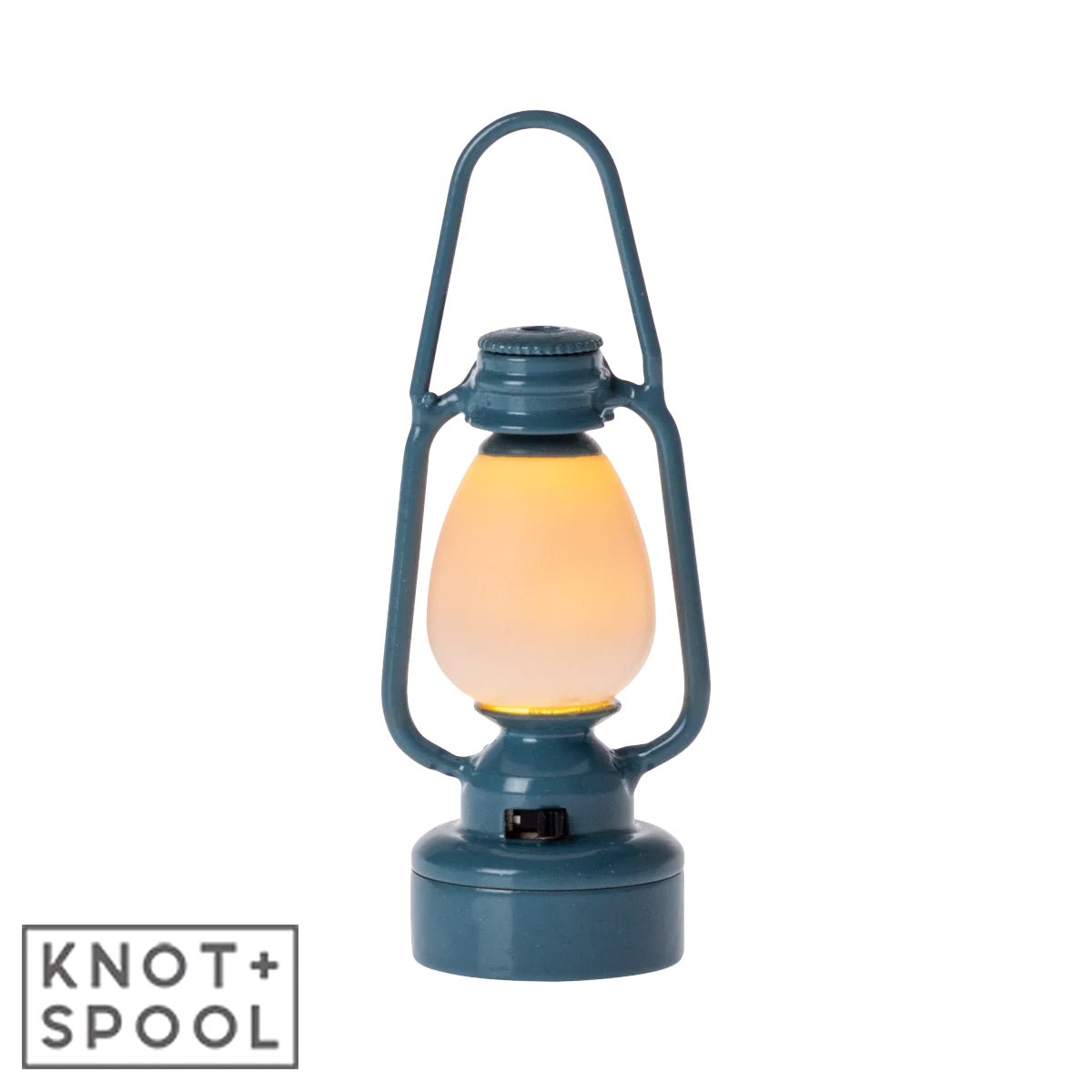 2024 Maileg Blue Vintage Mouse Lantern - Knot and Spool