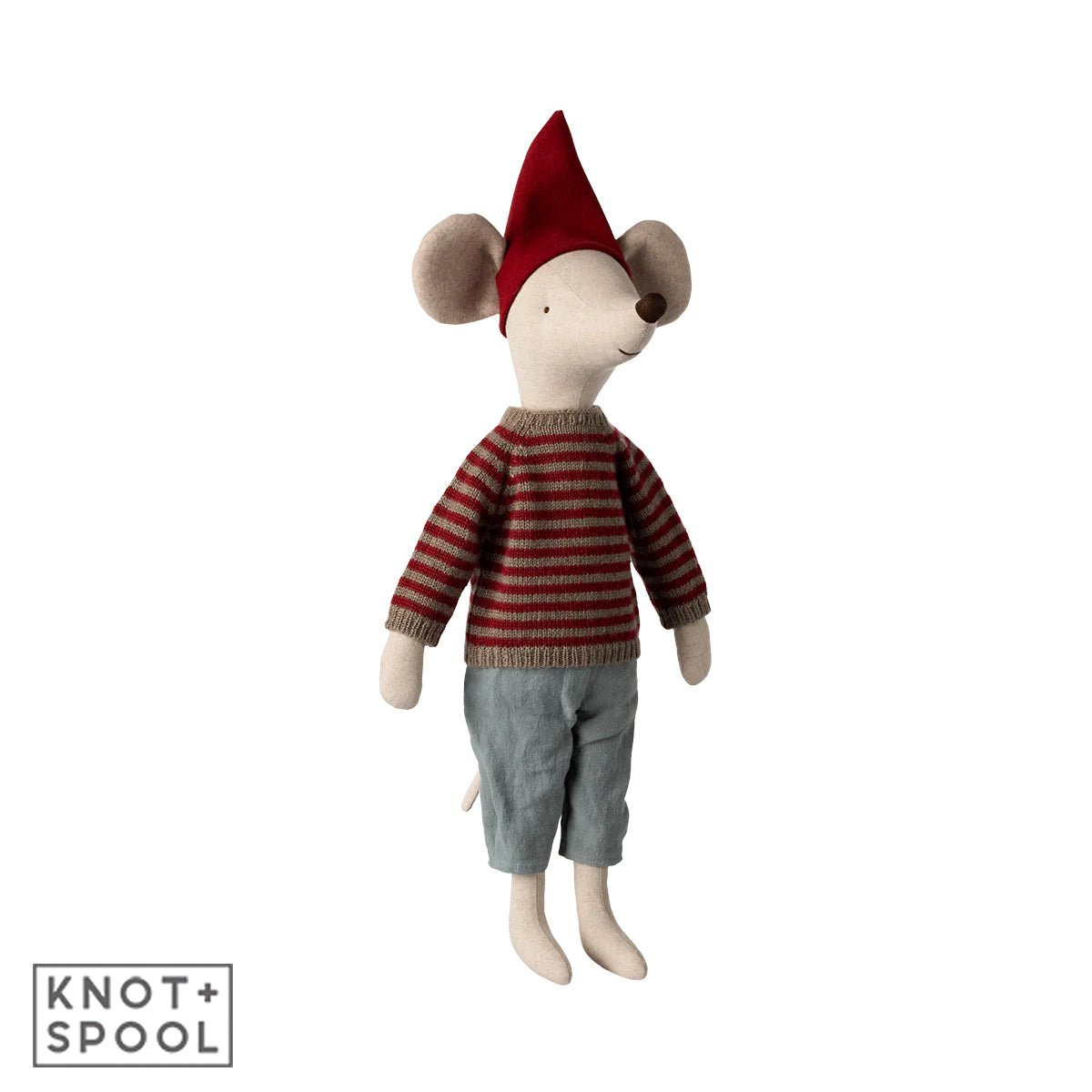 2024 Maileg Christmas Maxi Mouse - Knot and Spool