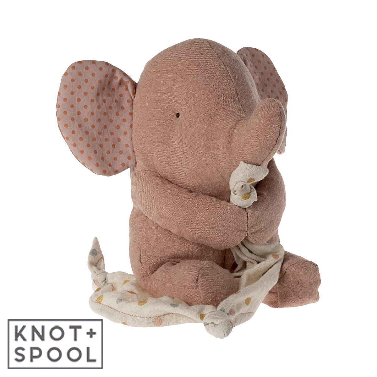 2024 Maileg Lullaby Friends Old Rose Elephant - Knot and Spool