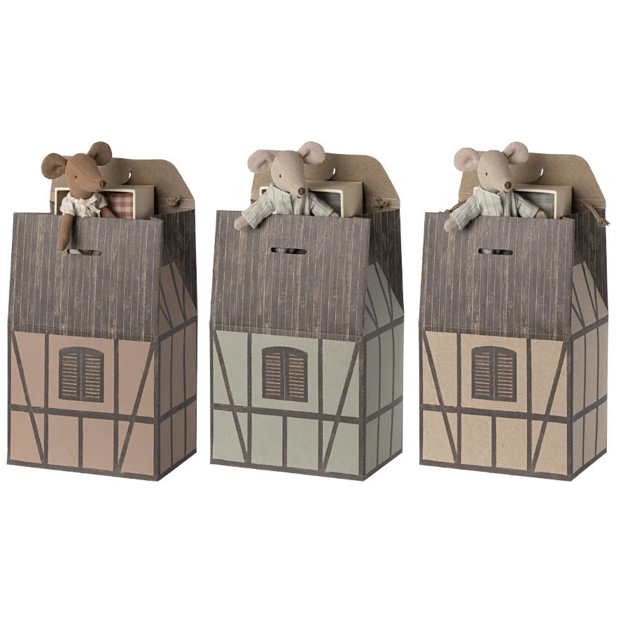 2024 Maileg Mint Farmhouse Bag - Knot and Spool