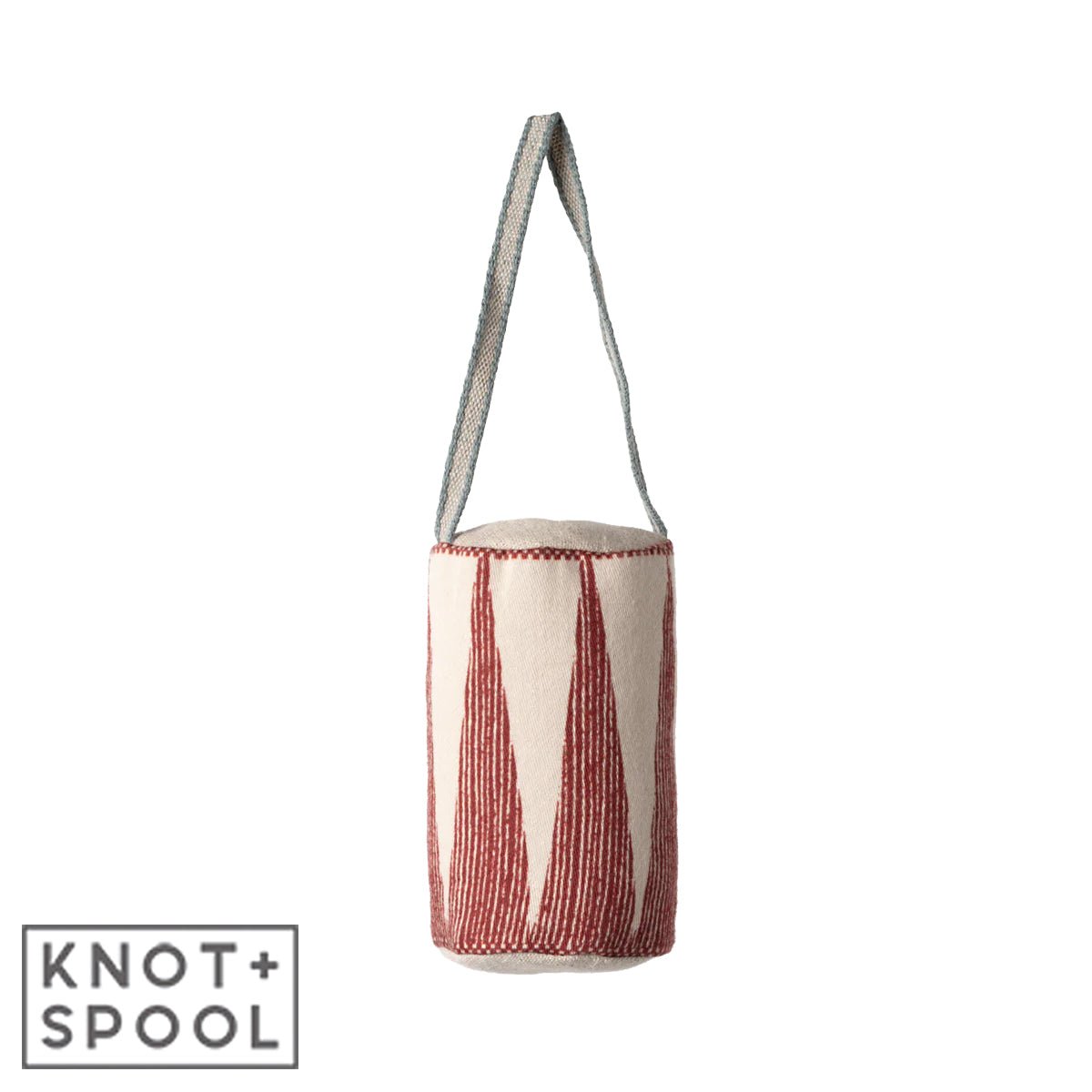 2024 Maileg Red Drum Ornament - Knot and Spool