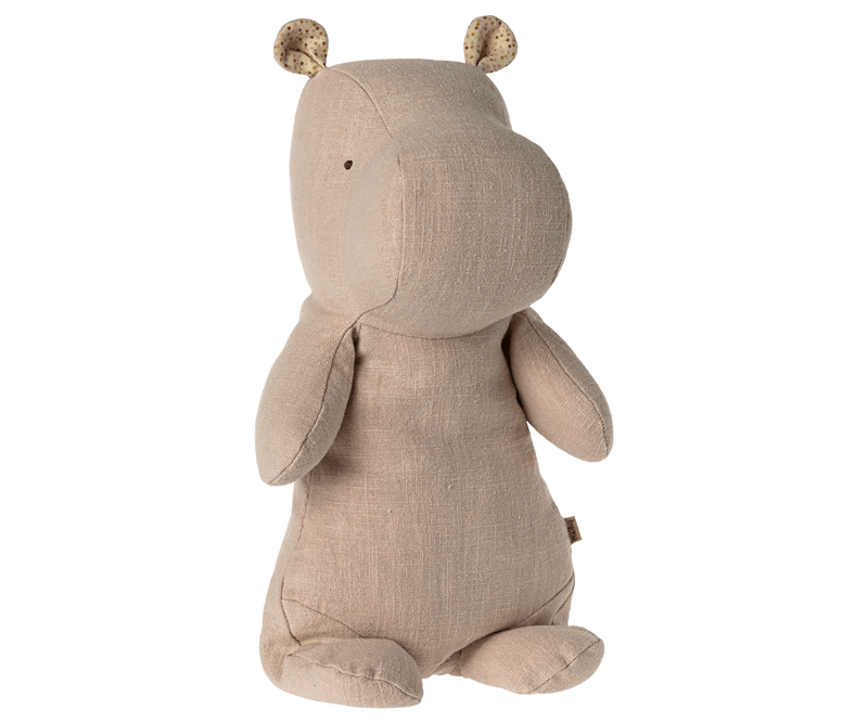2024 Maileg Safari Friends Medium Light Rose Hippo - Knot and Spool