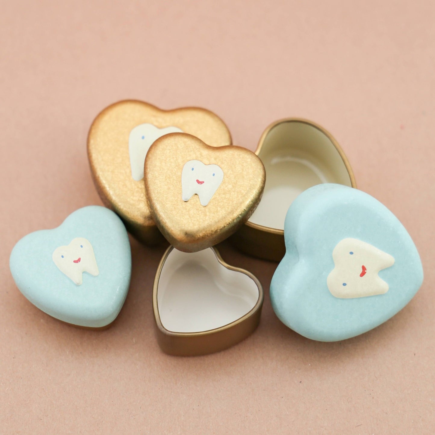 2024 Maileg Small Gold Tooth Box - Knot and Spool