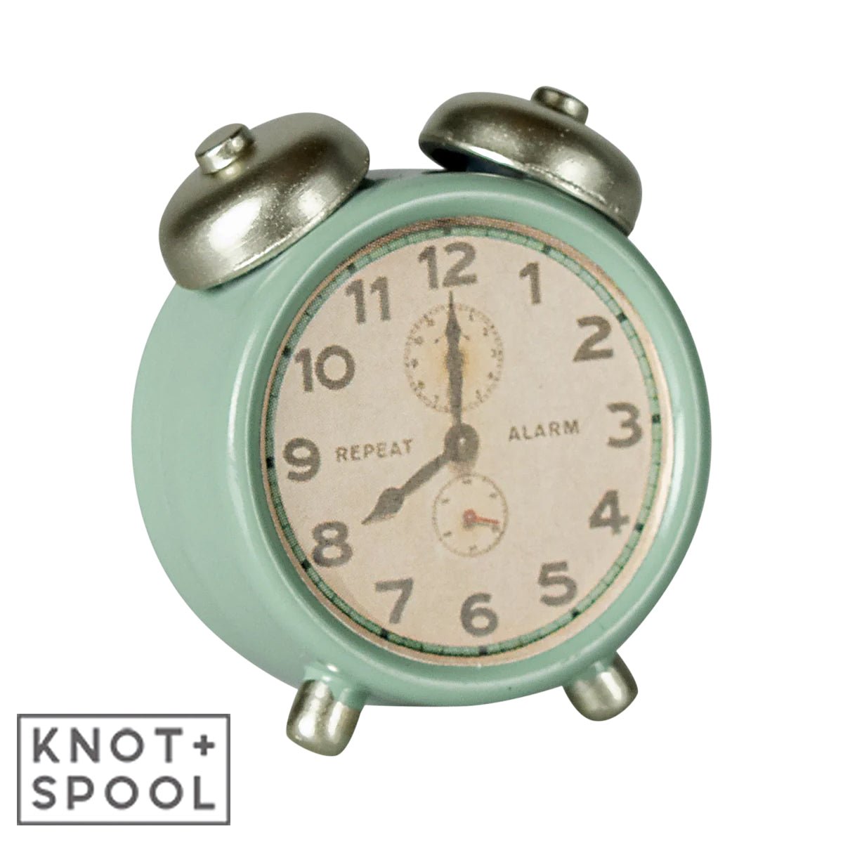 2025 Maileg Mint Mouse Alarm Clock - Knot and Spool