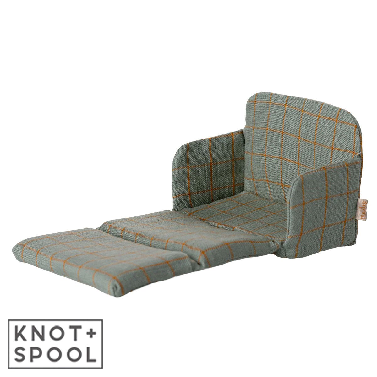 2025 Maileg Mouse Checkered Sofa Bed - Knot and Spool