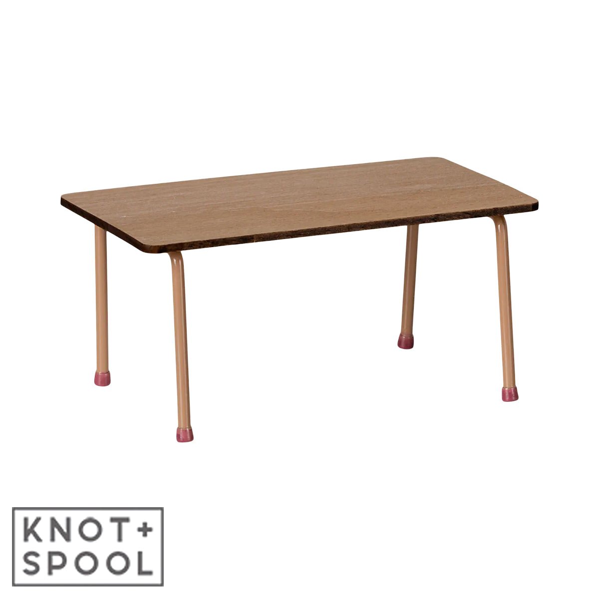 2025 Maileg Mouse Dark - Powder Table & Chair Set - Knot and Spool