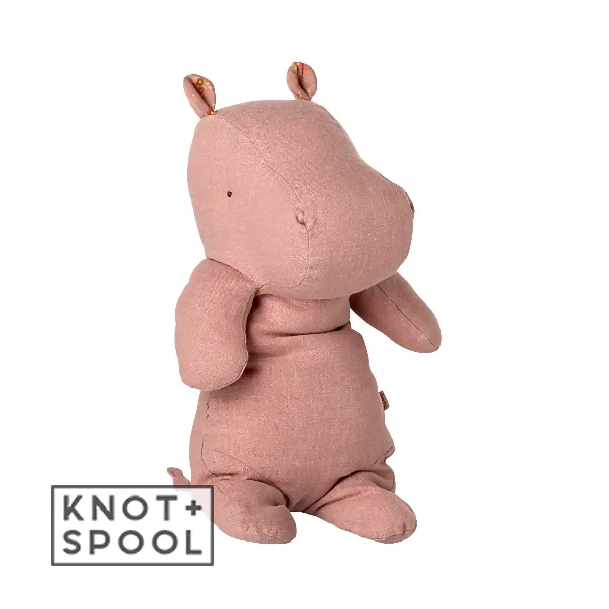 2025 Maileg Safari Friends Medium Rose Hippo – Knot and Spool
