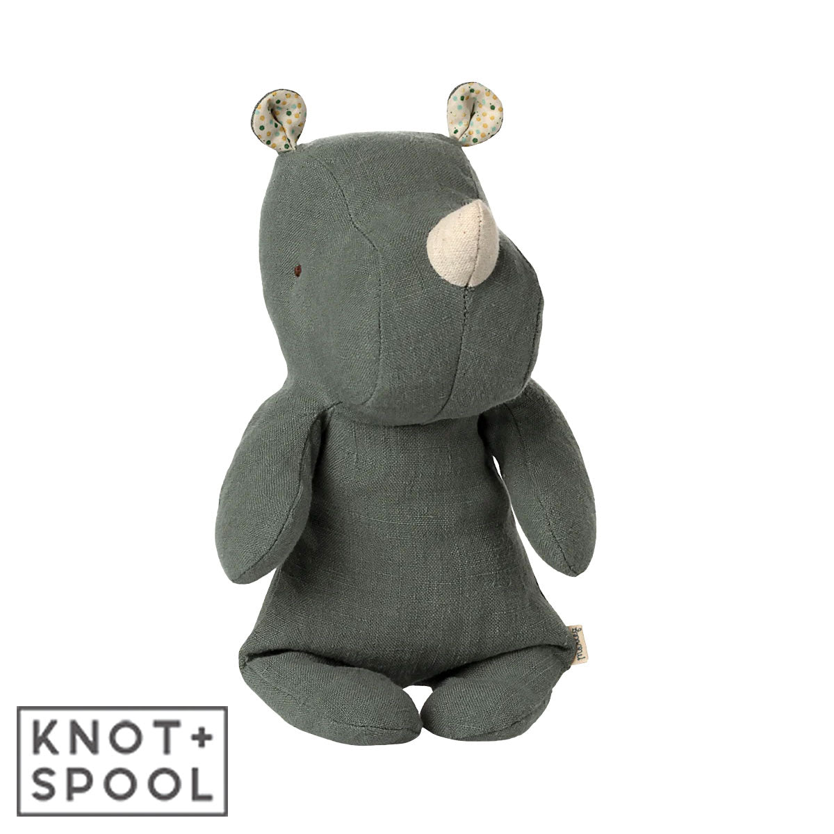 2025 Maileg Safari Friends Small Pine Rhino - Knot and Spool
