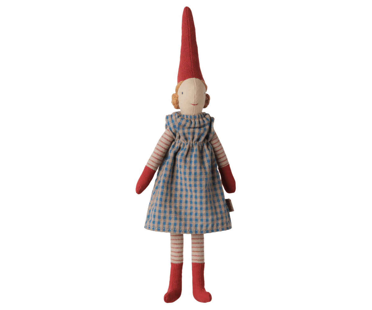 2026 Maileg Girl Pixy in Blue Dress | Size 1 - Knot and Spool