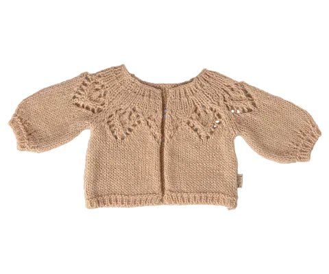 2026 Maileg Light - Rose Knitted Cardigan | Size 4 - Knot and Spool