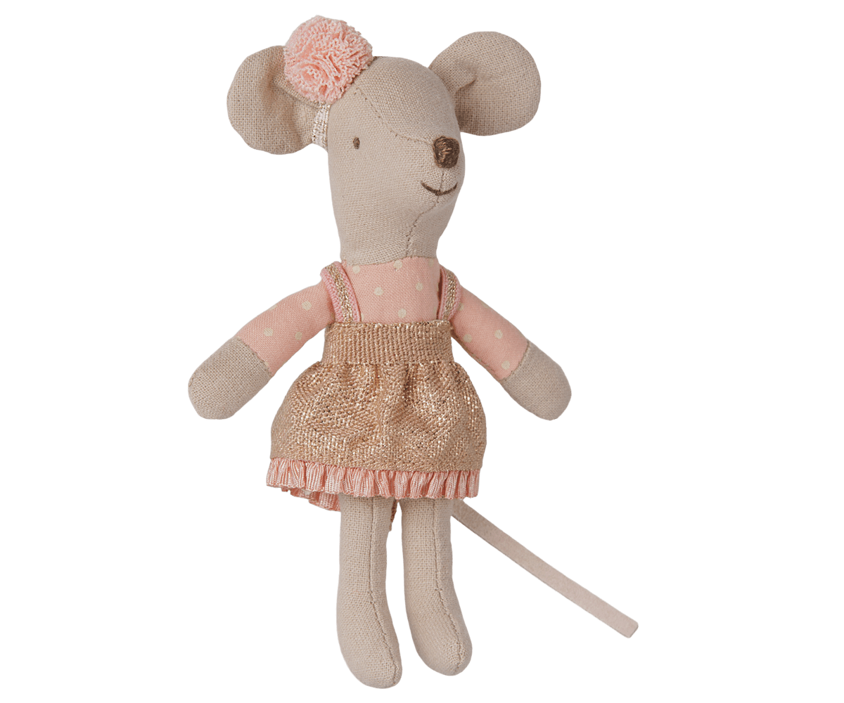 2026 Maileg Little Sister Driver Mouse - Knot and Spool