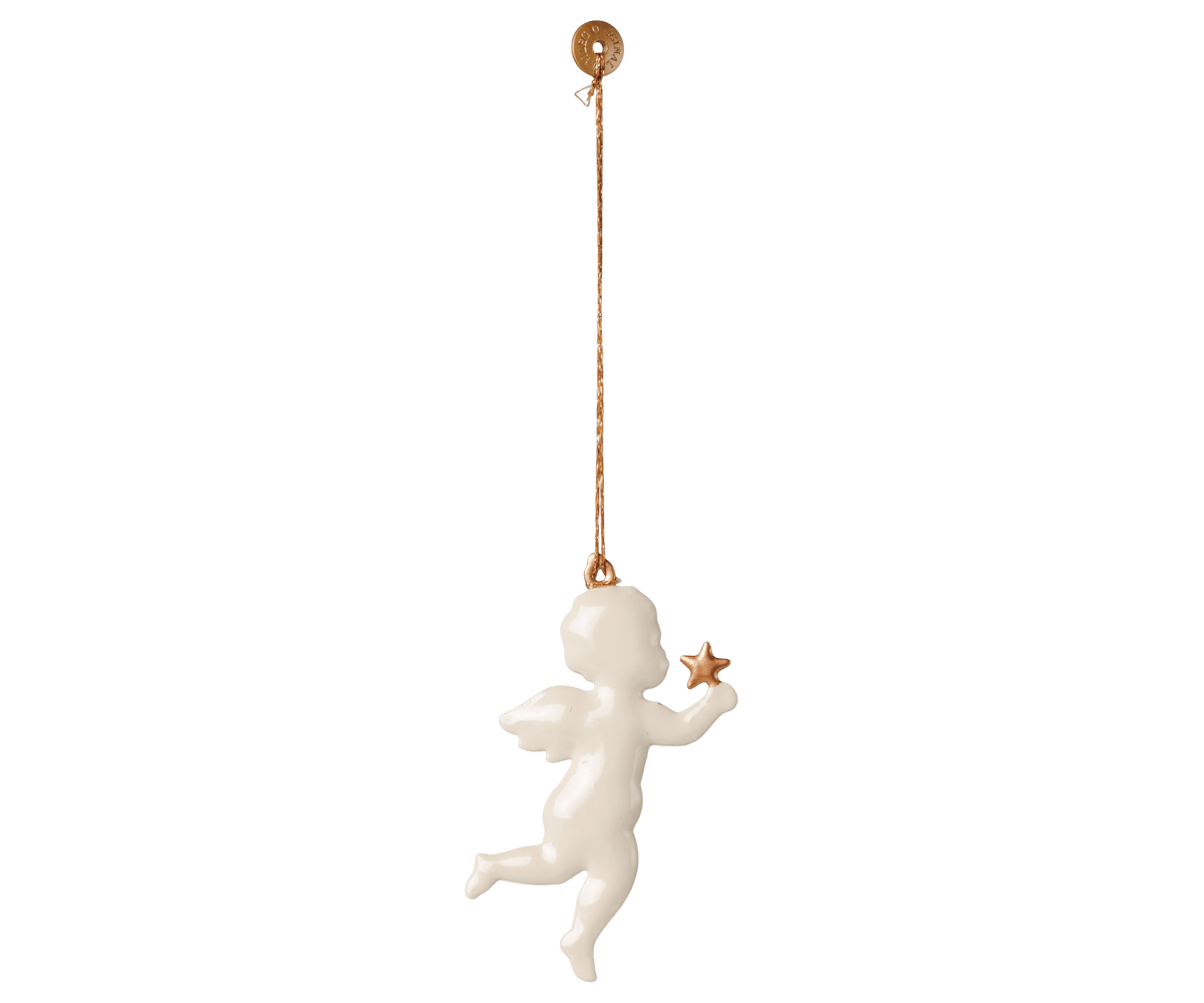 2026 Maileg Metal Angel Ornament - Star - Knot and Spool