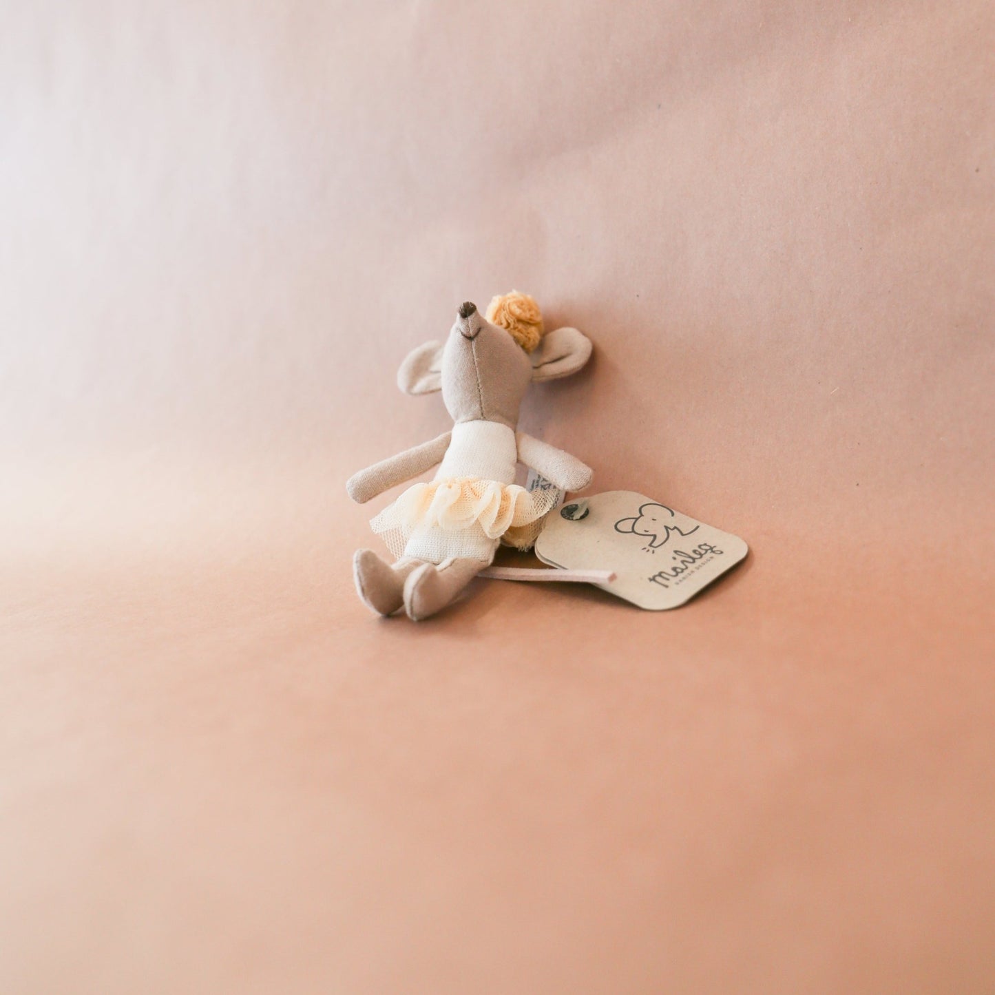 2026 Maileg Off-White Little Sister Ballerina Mouse - Knot and Spool