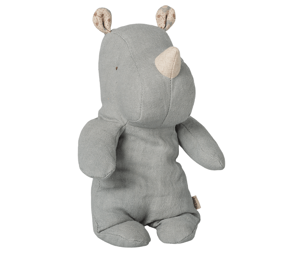 2026 Maileg Safari Friends Small Vintage Blue Rhino - Knot and Spool