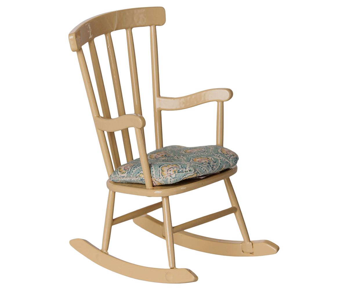 2026 Maileg Wheat Mouse Rocking Chair
