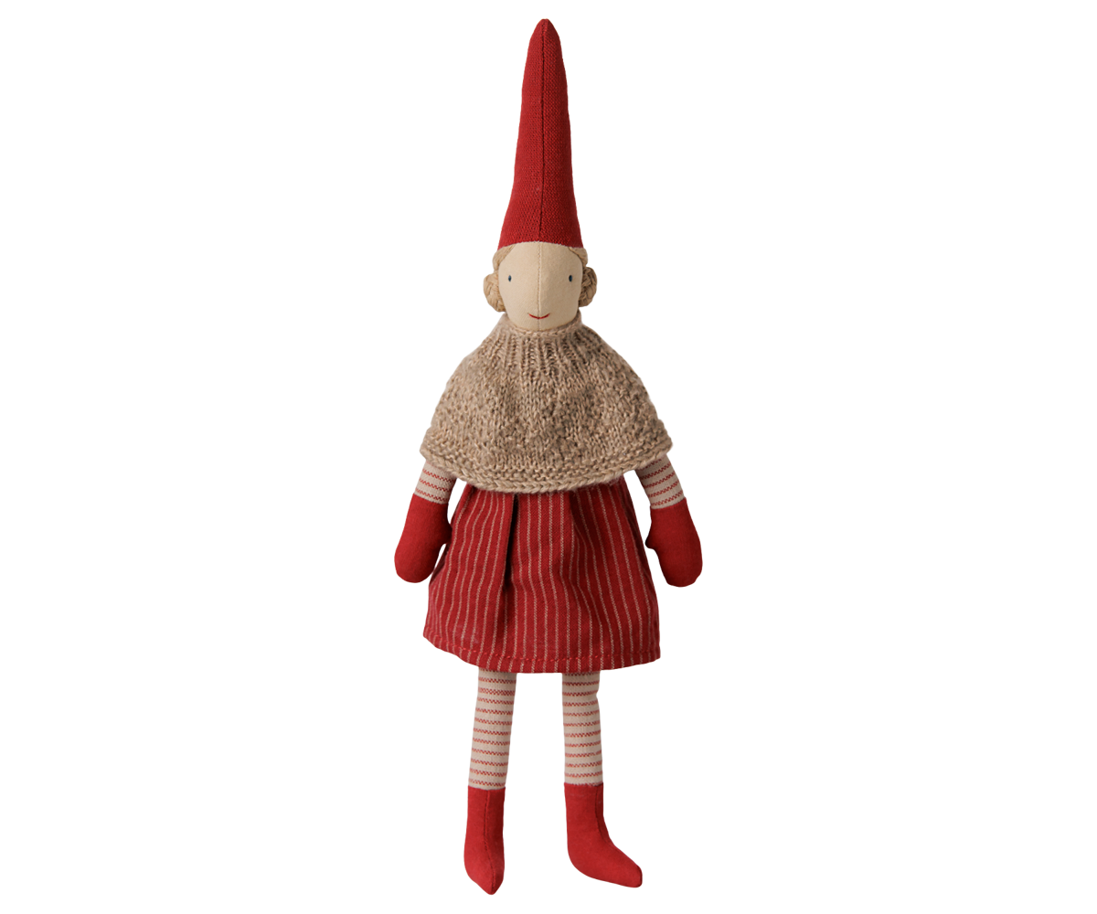 2026 Maileg Girl Pixy in Knitted Cape & Skirt | Size 2