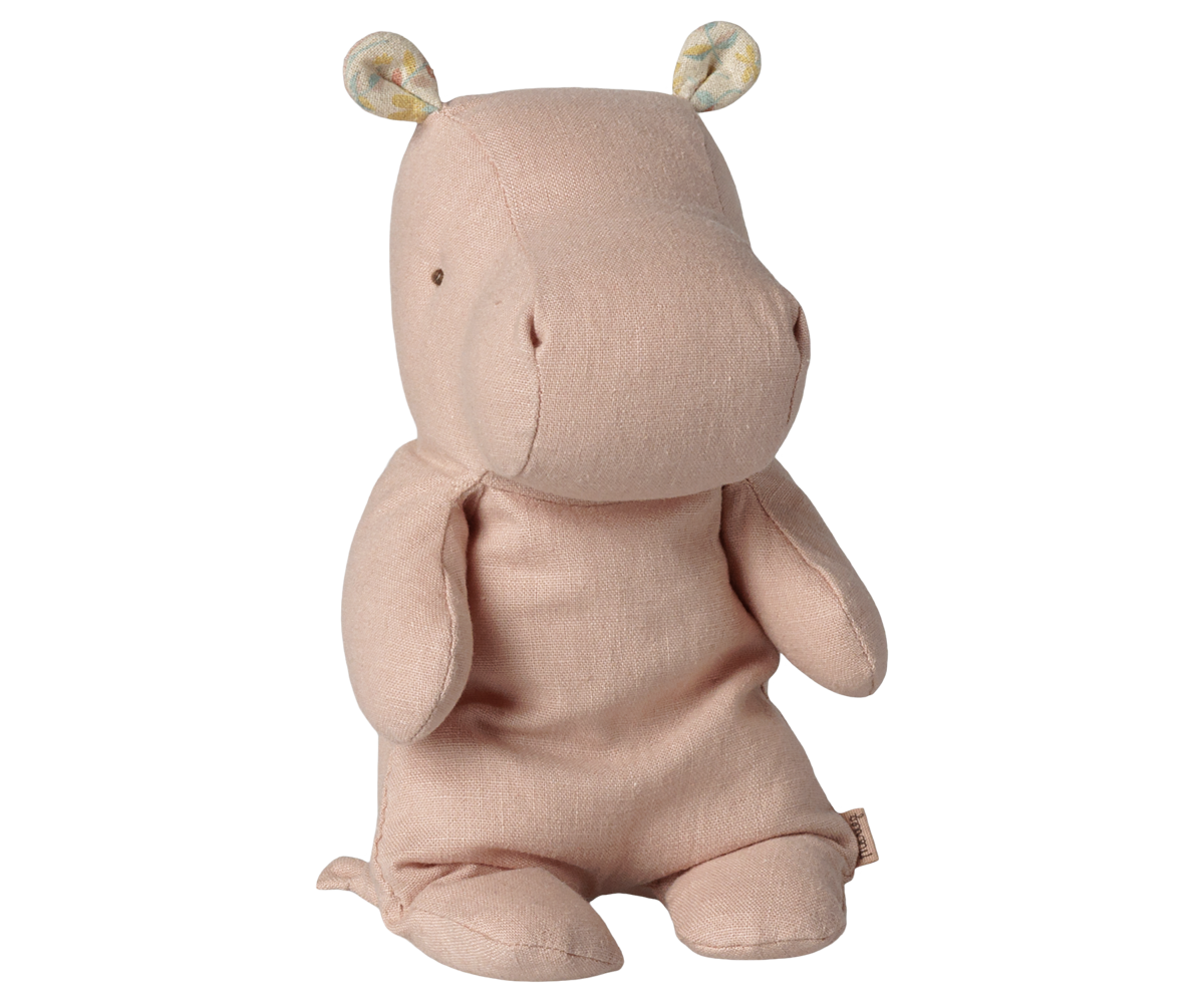 2026 Maileg Safari Friends Small Soft Rose Hippo