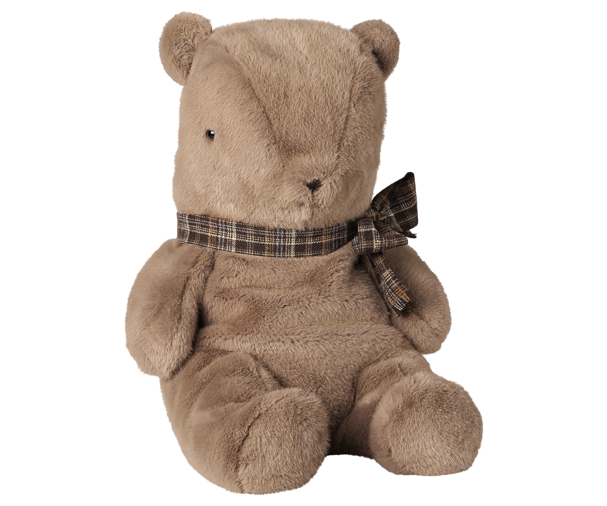 2026 Maileg Large Dark Mushroom Plush Teddy Bear