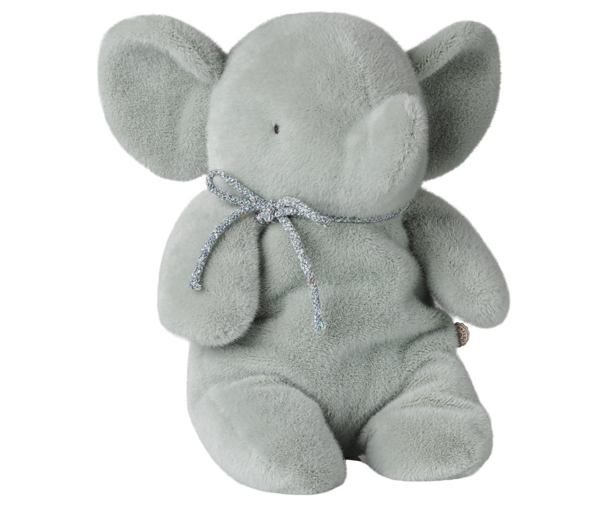 2026 Maileg Medium Soft Mint Plush Elephant