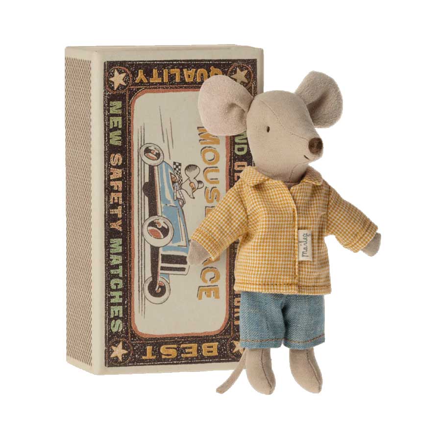 2022 Maileg Big Brother Mouse in Matchbox – Knot and Spool