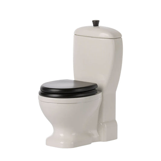Beautifully crafted Maileg Miniature Toilet ready for any Maileg restroom needs.
