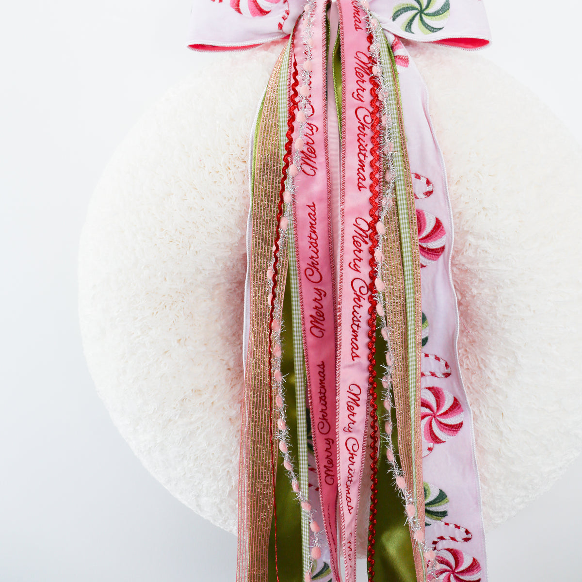 Pink Peppermint Lane RIBBON SET™ (with Bow)