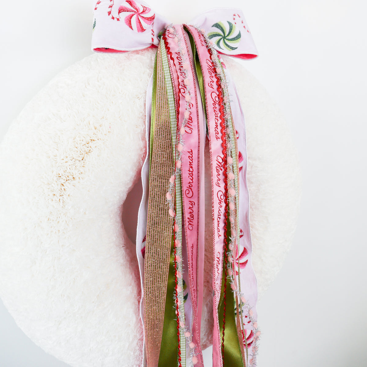 Pink Peppermint Lane RIBBON SET™ (with Bow)