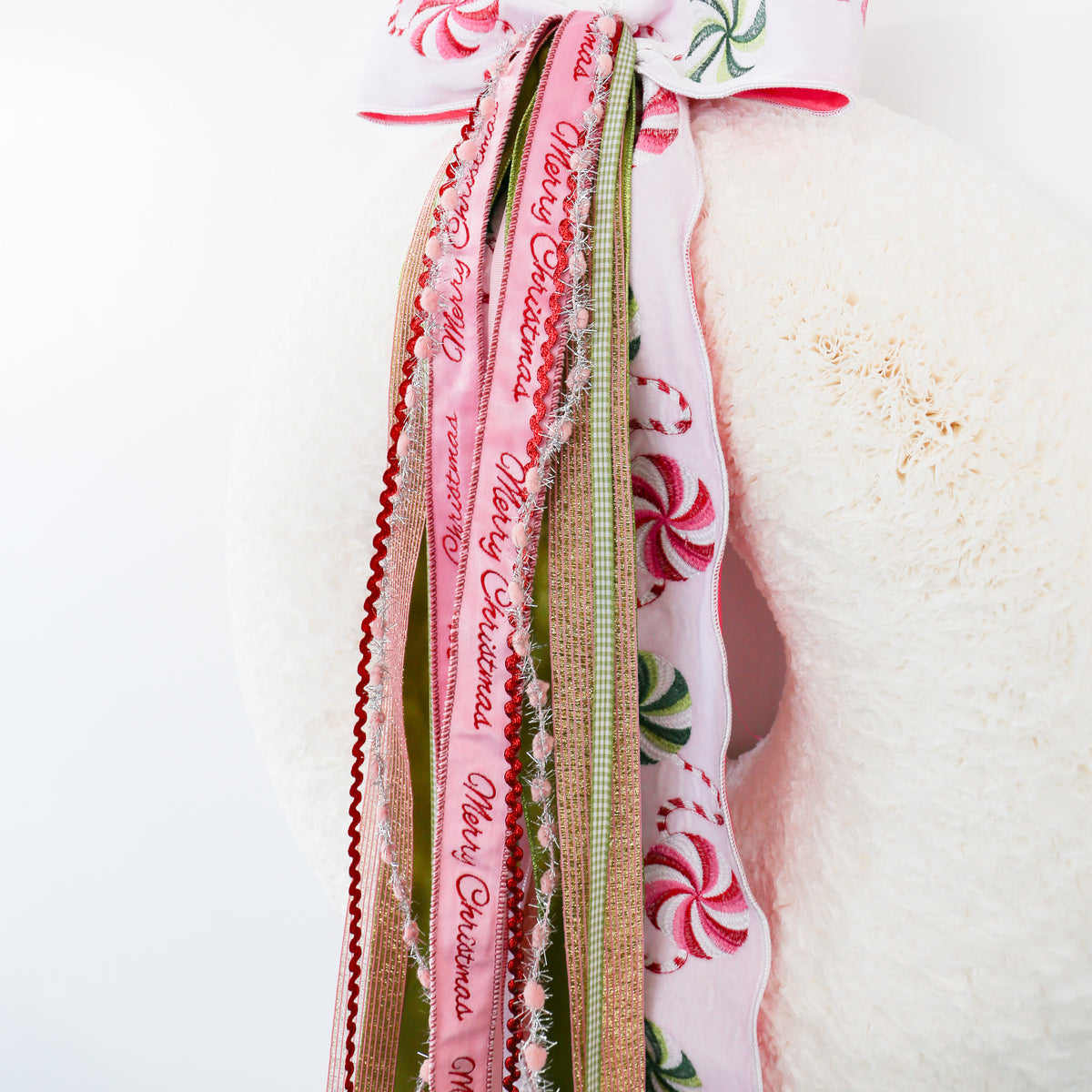 Pink Peppermint Lane RIBBON SET™ (with Bow)