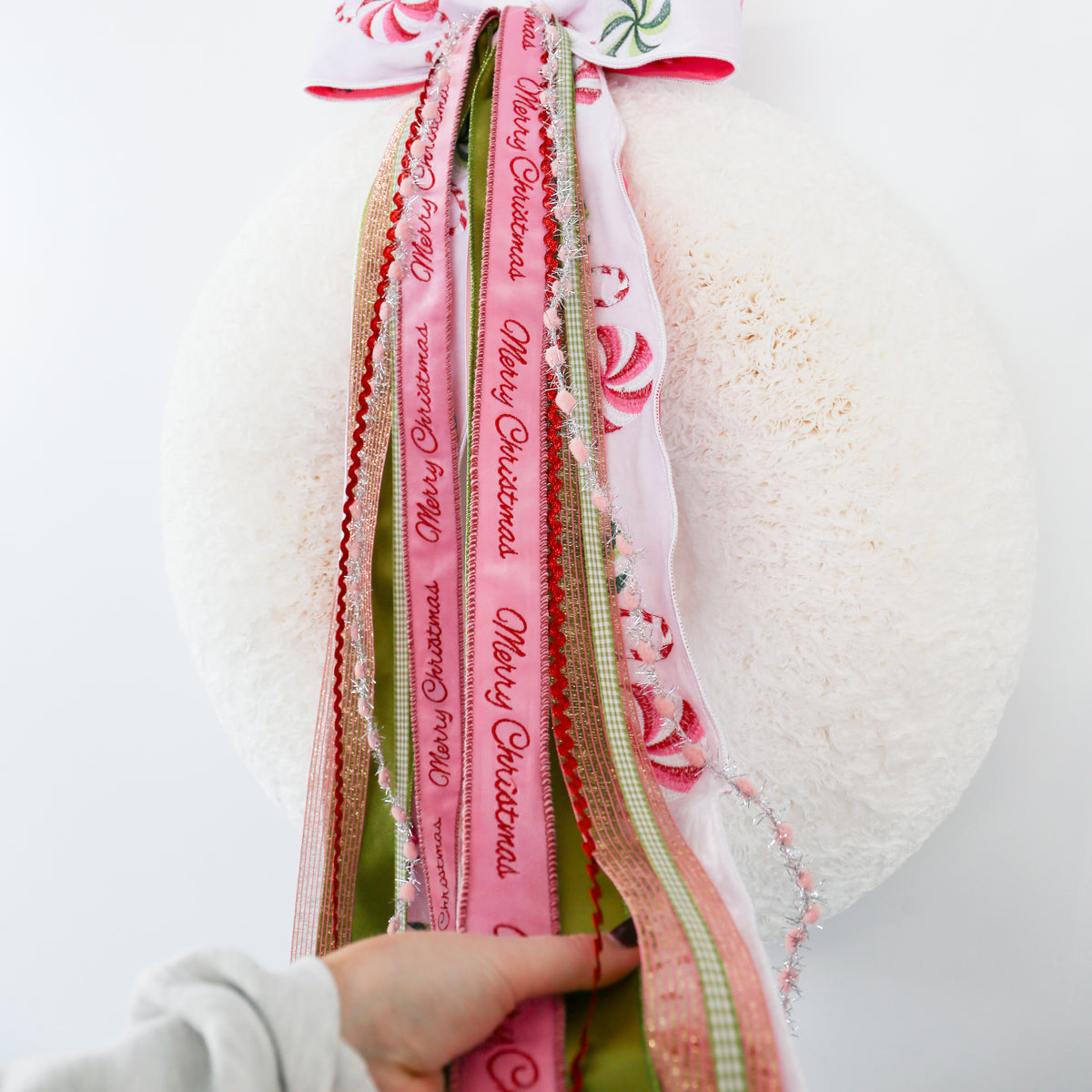 Pink Peppermint Lane RIBBON SET™ (with Bow)