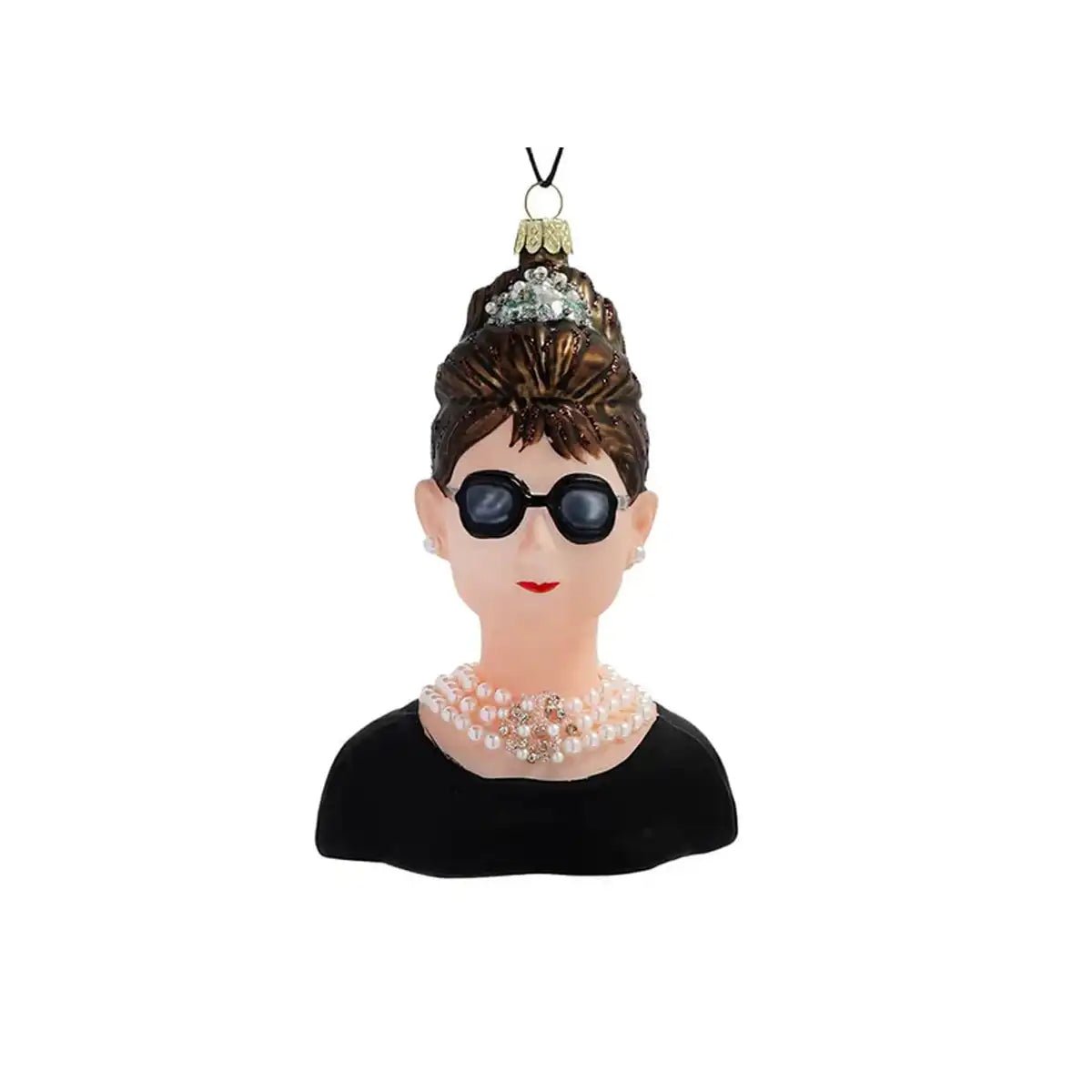 Audrey Hepburn Ornament - Knot and Spool