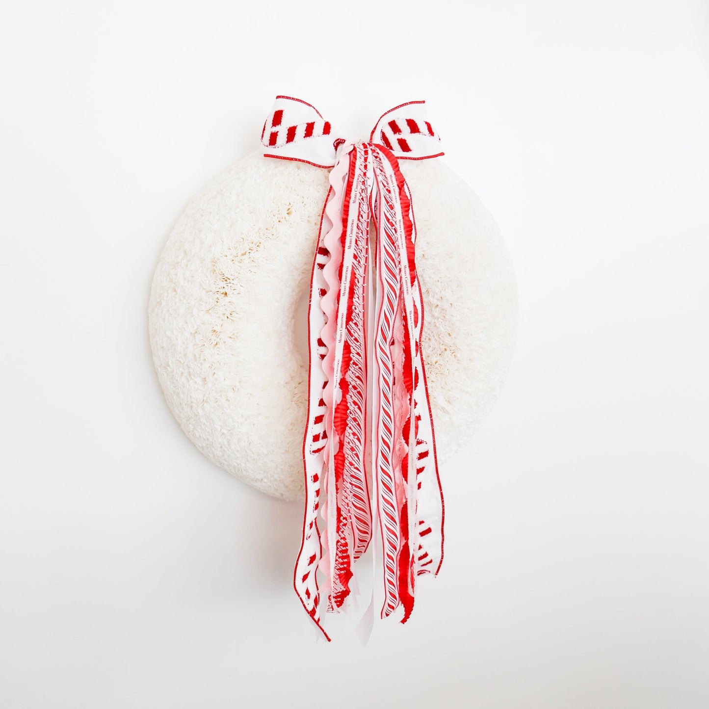 Candy Cane Christmas RIBBON SET™ (with Bow) - Knot and Spool
