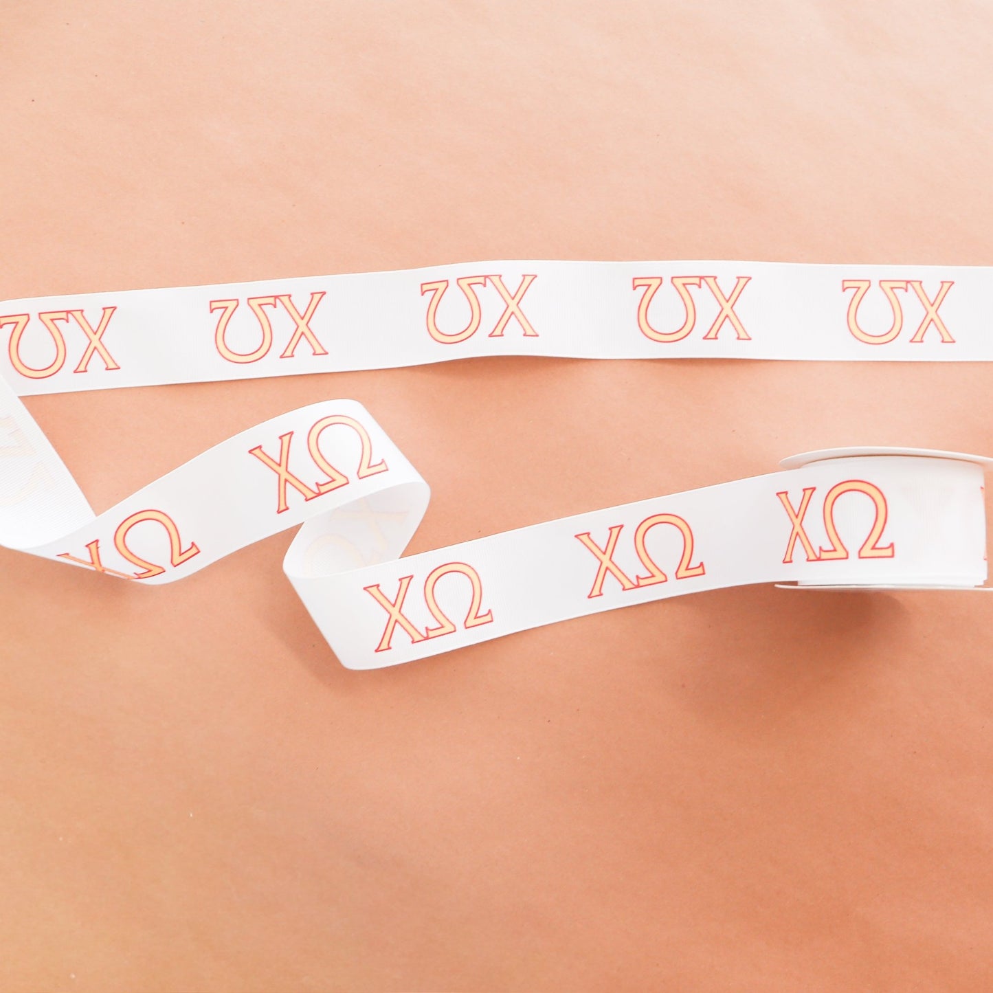 Chi Omega Ribbon | 1.5" | By the Yard - Knot and Spool