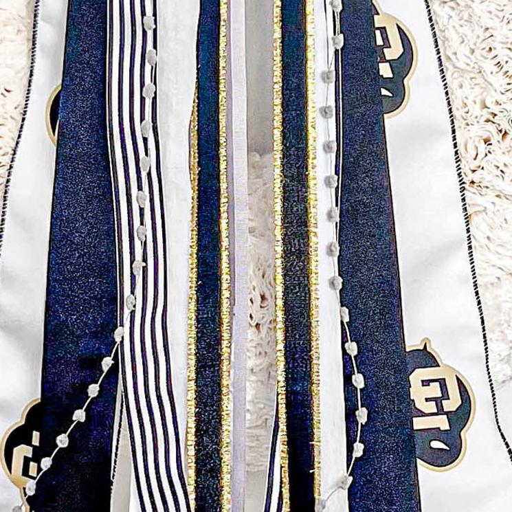 Colorado Buffaloes Collegiate RIBBON SET™ (without Bow) - Knot and Spool