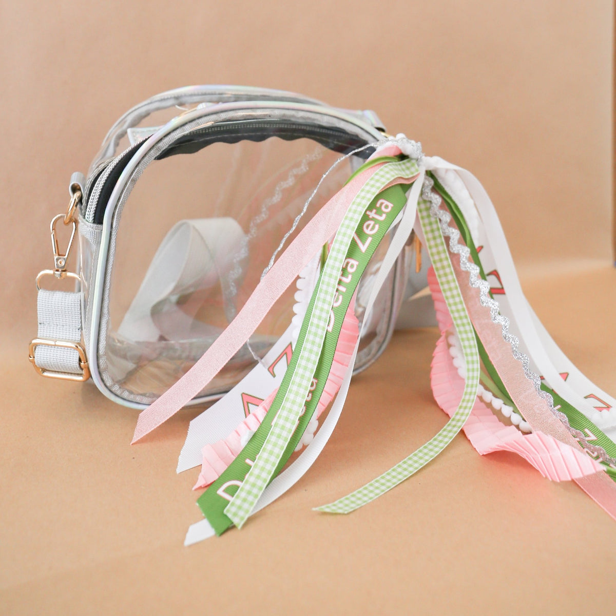 Delta Zeta Ribbon Tassel - Knot and Spool