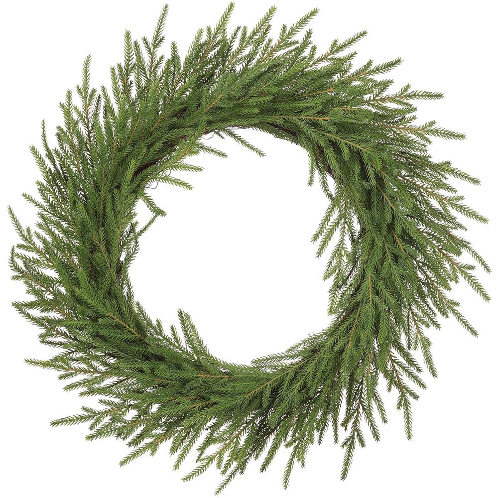 Faux Cypress Wreath | 22 - inch - Knot and Spool