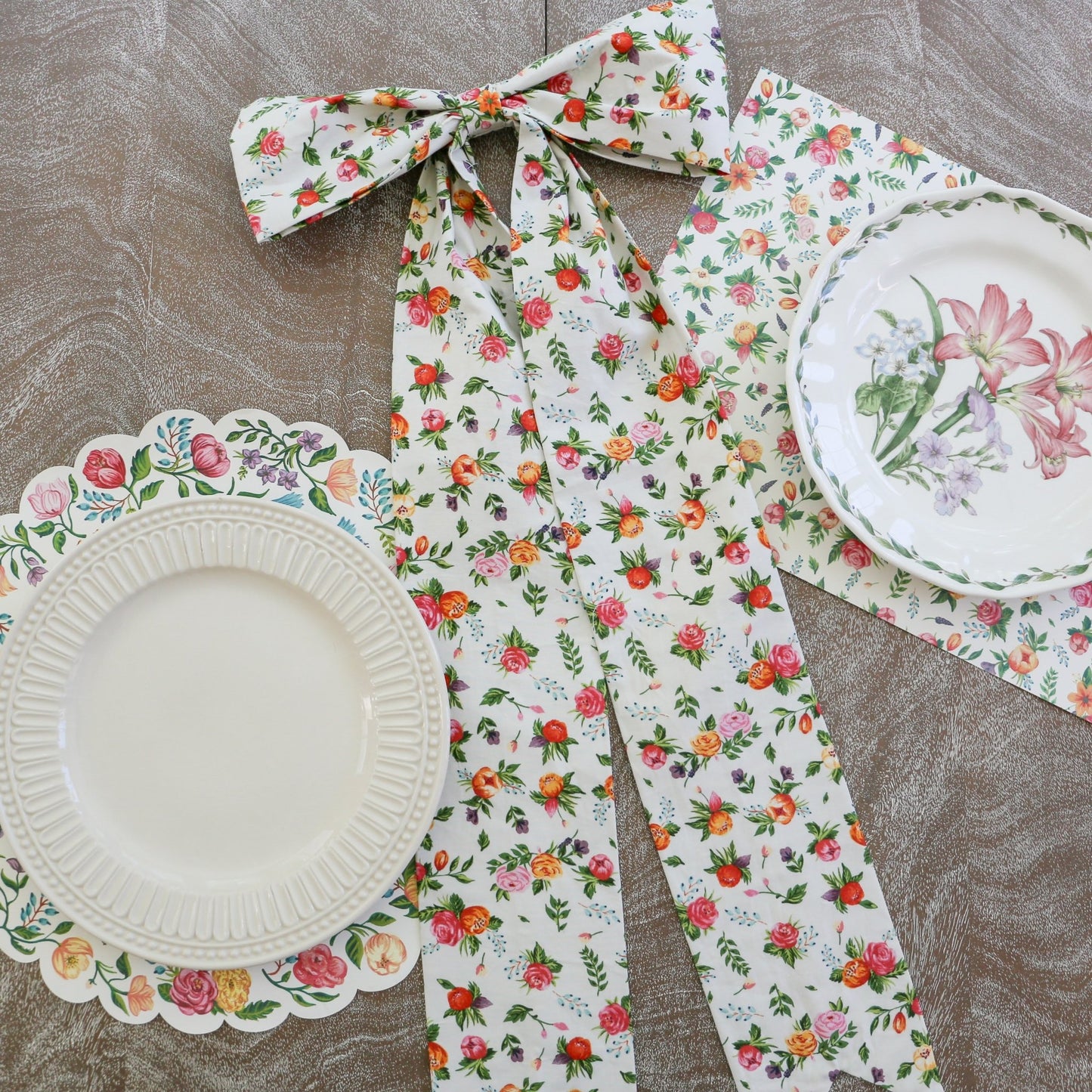 Floral Fiesta Bow - Knot and Spool