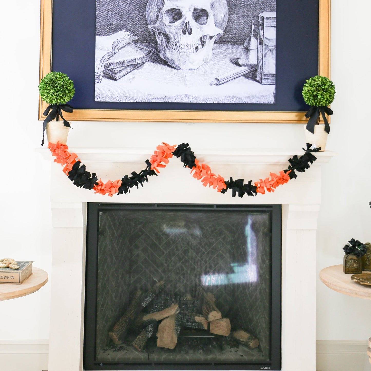 Halloween Felt Garland, 72" - Knot and Spool
