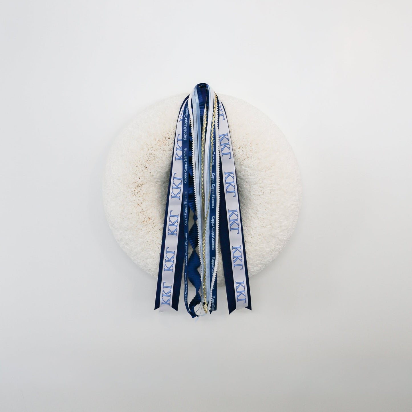 Kappa Kappa Gamma Ribbon Set Without Bow - Knot and Spool