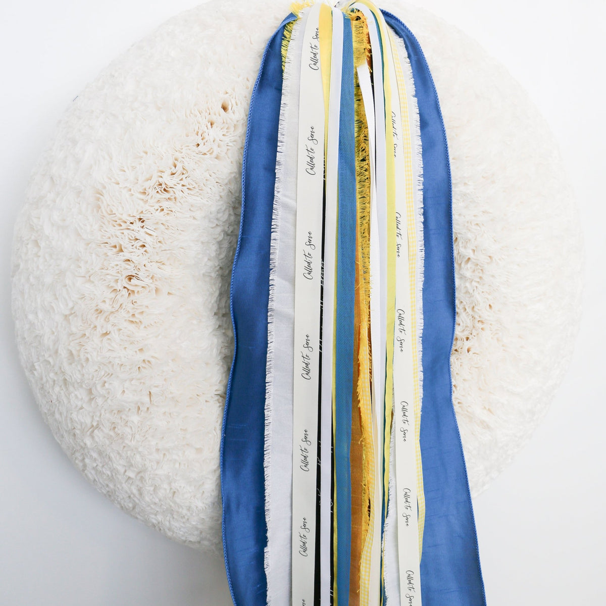 Missionary | Bright Blue & Yellow RIBBON SET™ (without Bow) - Knot and Spool