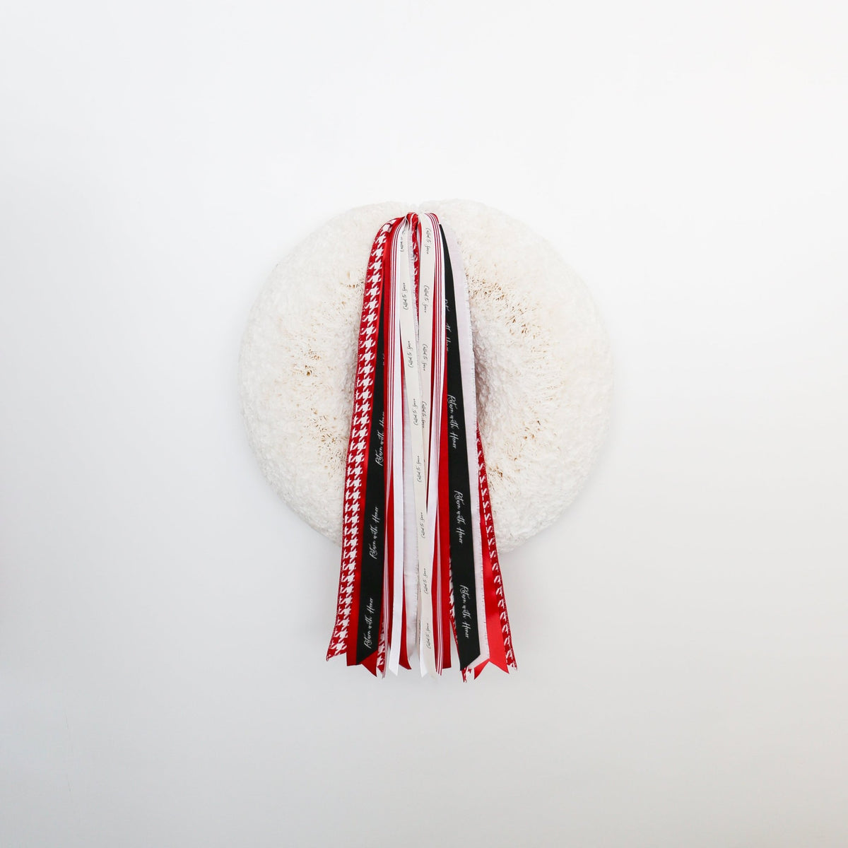 Missionary | Red & White RIBBON SET™ (without Bow) - Knot and Spool