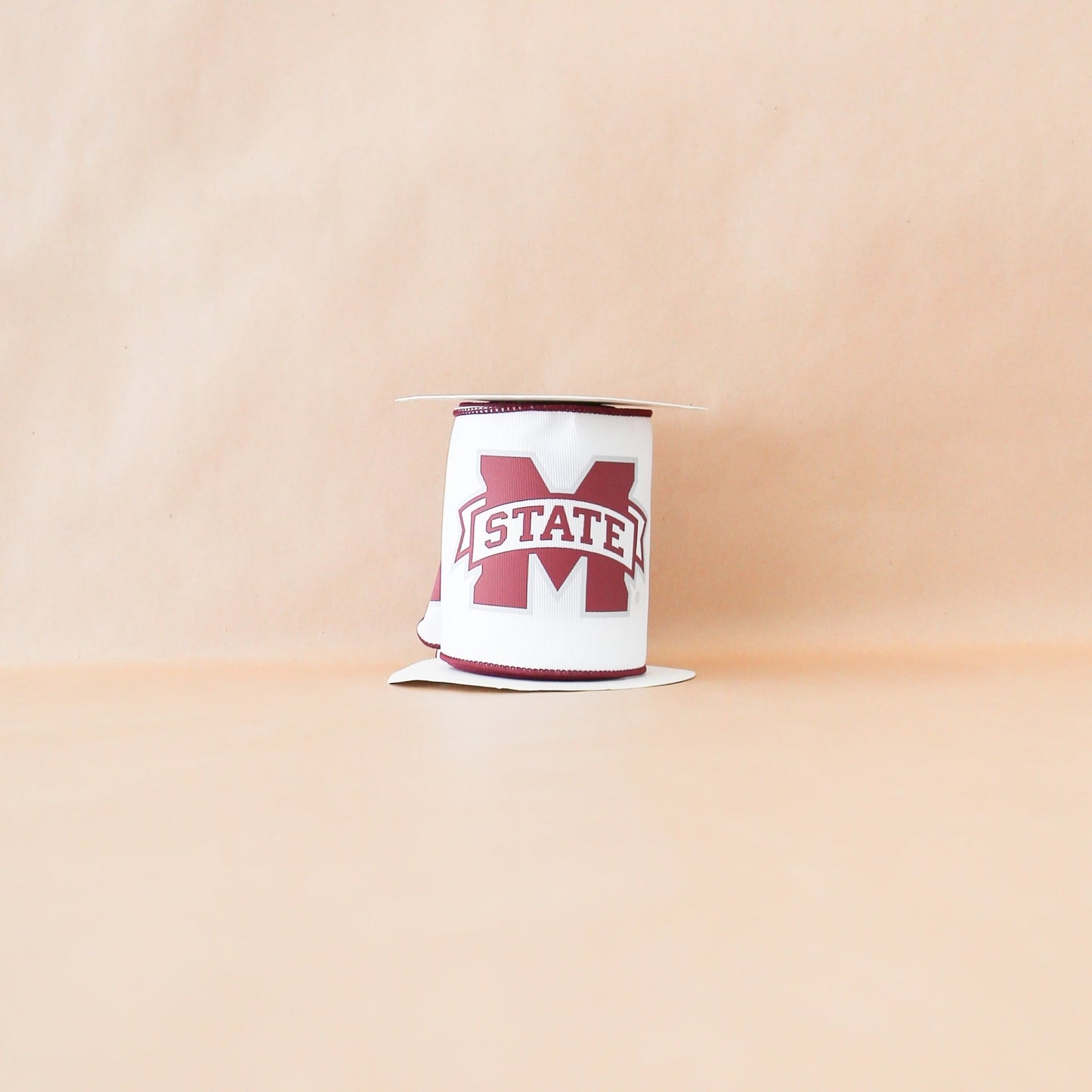 Mississippi State University Collegiate Ribbon | 4" | By the Yard - Knot and Spool