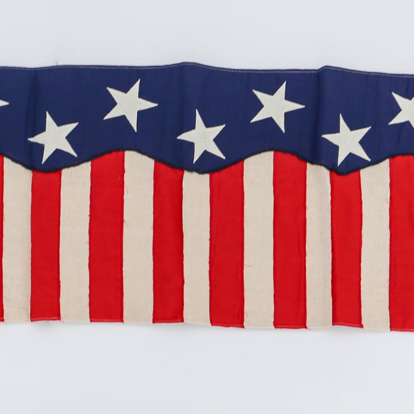 Patriotic Flag Table Runner | 13" x 72" - Knot and Spool