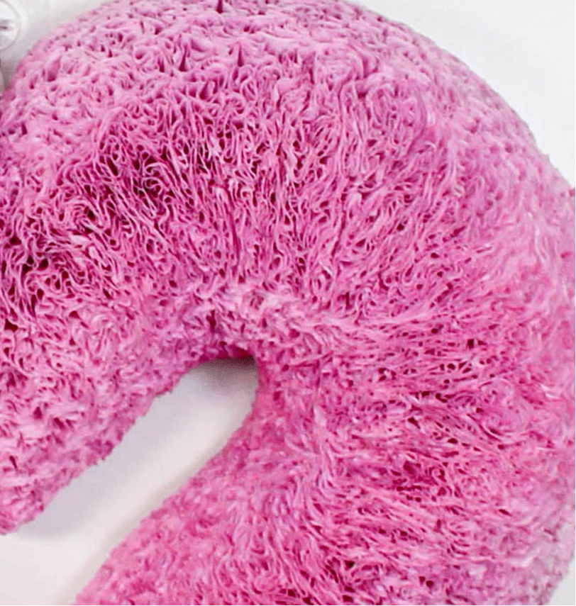 Pink Lavender Heart Coffee Filter Wreath - Knot and Spool