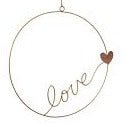 TRUE LOVE WREATH 19.25"X 0.1"X 19" - Knot and Spool