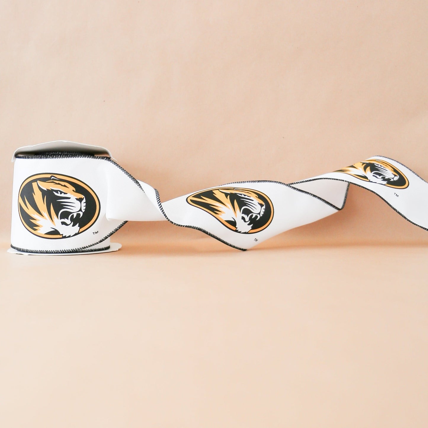 University of Missouri Collegiate Ribbon | 4" | By the Yard - Knot and Spool